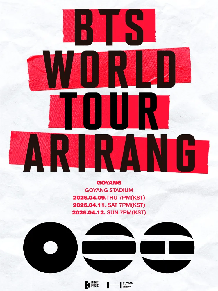 BTS WORLD TOUR ‘ARIRANG’ IN GOYANG 포스터