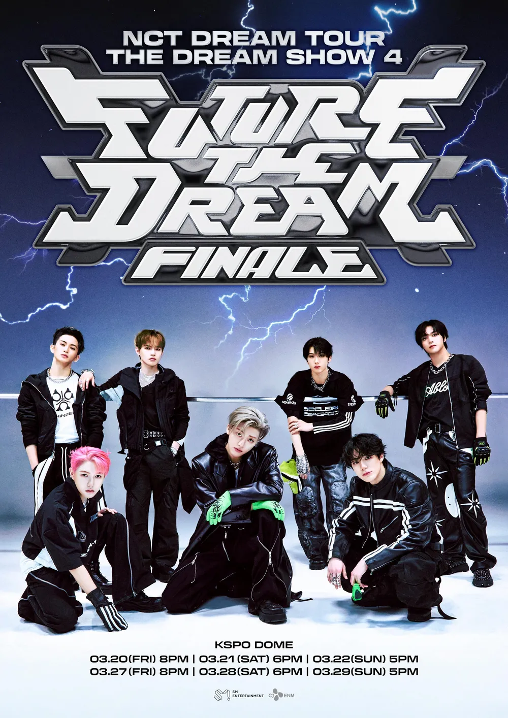 2026 NCT DREAM TOUR 〈THE DREAM SHOW 4 : FUTURE THE DREAM〉 FINALE 포스터