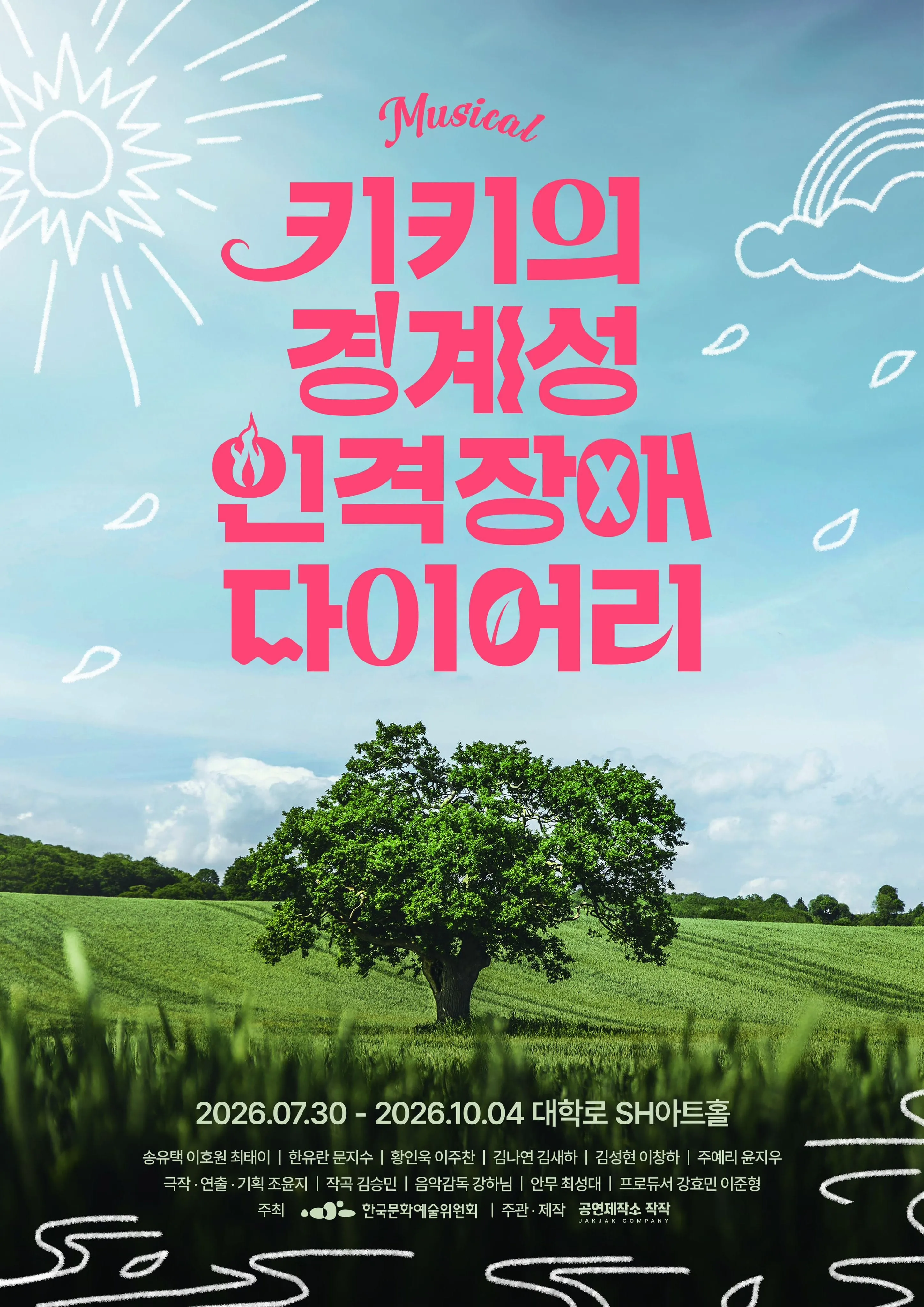 키키의 경계성 인격장애 다이어리 포스터